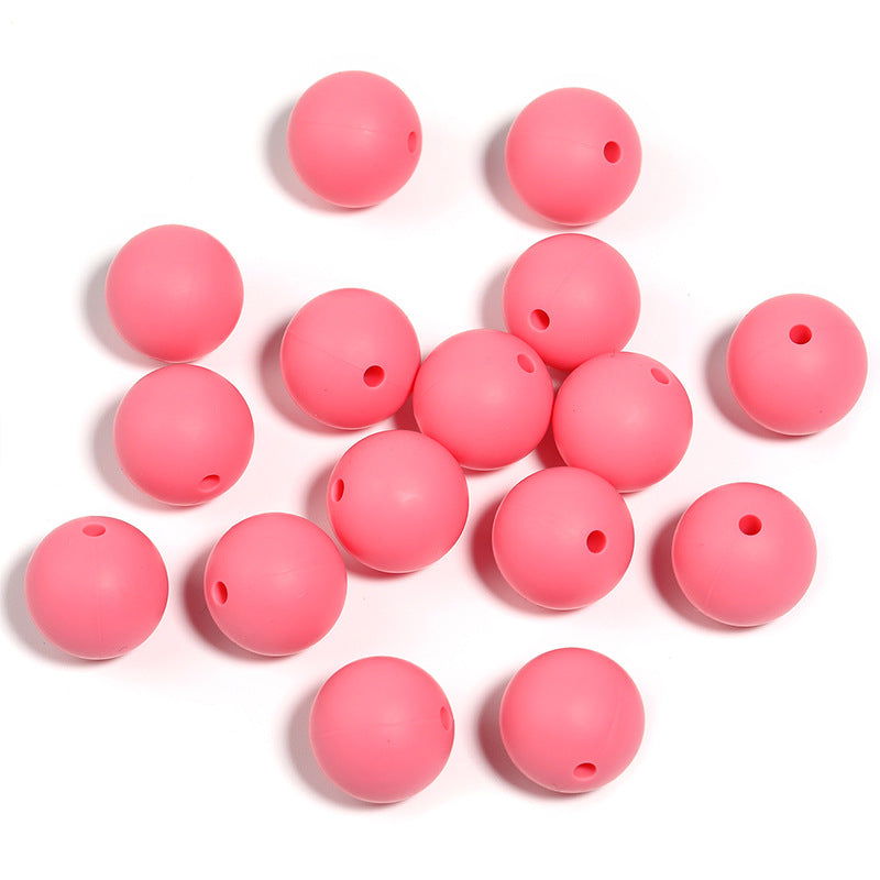 Wholesale Random 50pcs/pack  Silicone multi-color beads