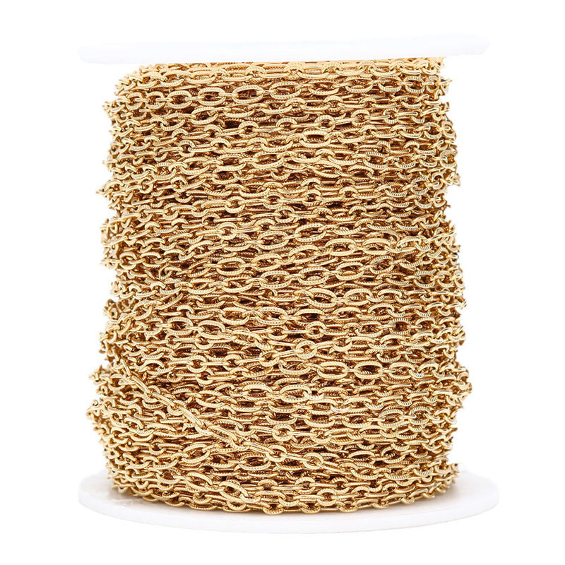 卸売 2 個のステンレス鋼 DIY エンボスチェーン