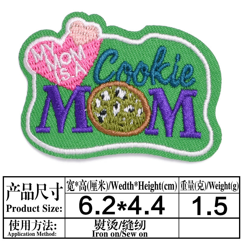 Wholesale Embroidered Cloth Cartoon Patches Set Of 8 Decorative Sew On Accent For Clothing