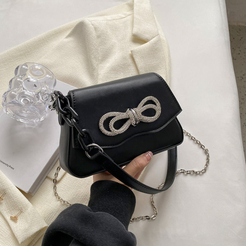 Wholesale Pink PU Small Square Bag Simple Crossbody Bag