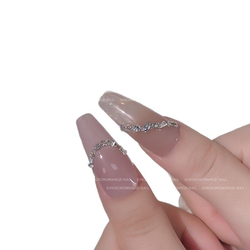 Wholesale 5A Mini Flats Bottom Micro Zirconium Flash Zircon Diamond Nail Stickers