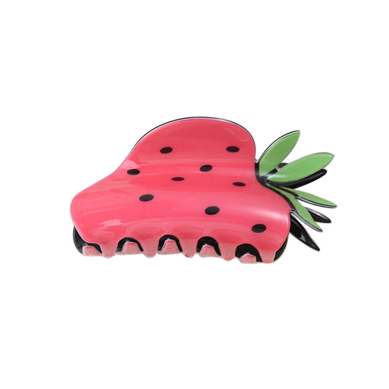 Wholesale 10pcs Fruit Acrylic Hair Clip