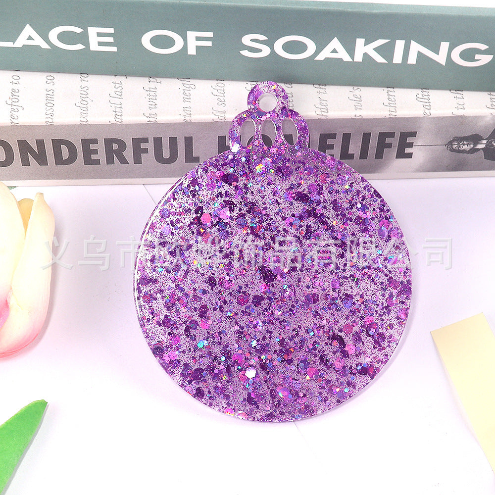 Wholesale 10pcs/ pack Acrylic Christmas Ornaments Decoration DIY Craft Christmas Tree Ornaments Patches