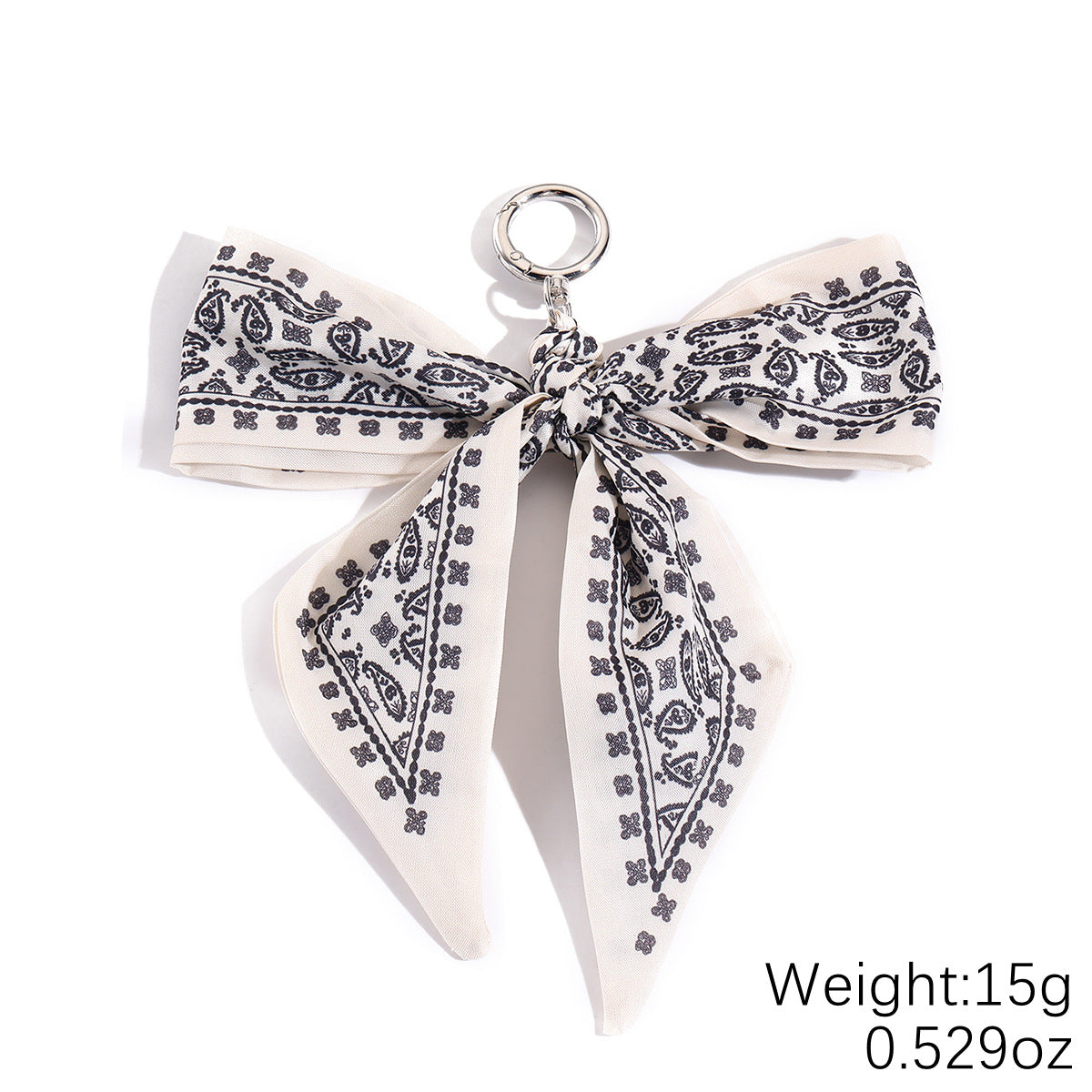 Wholesale Woven Knotted Bow Silk f Keychains