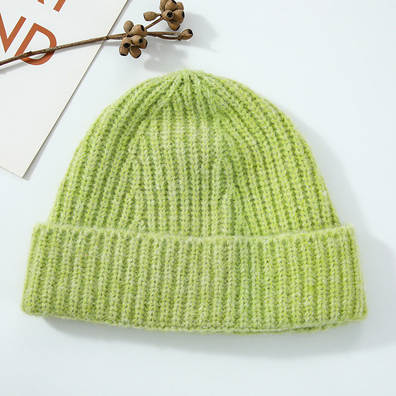 Wholesale Unisex Winter Large Head Circumference Warm Simple Beanie