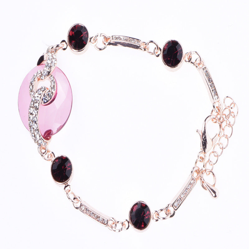 Wholesale Crystal Female Alloy Bracelet