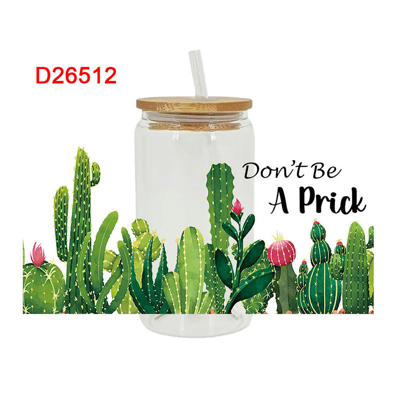 Wholesale UV Transfer Paste Glass Crystal Label Crystal Paste 16OZ UV DTF WRAPS