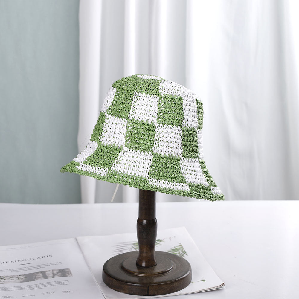 Wholesale Hand Knitted Summer Breathable Straw Hats