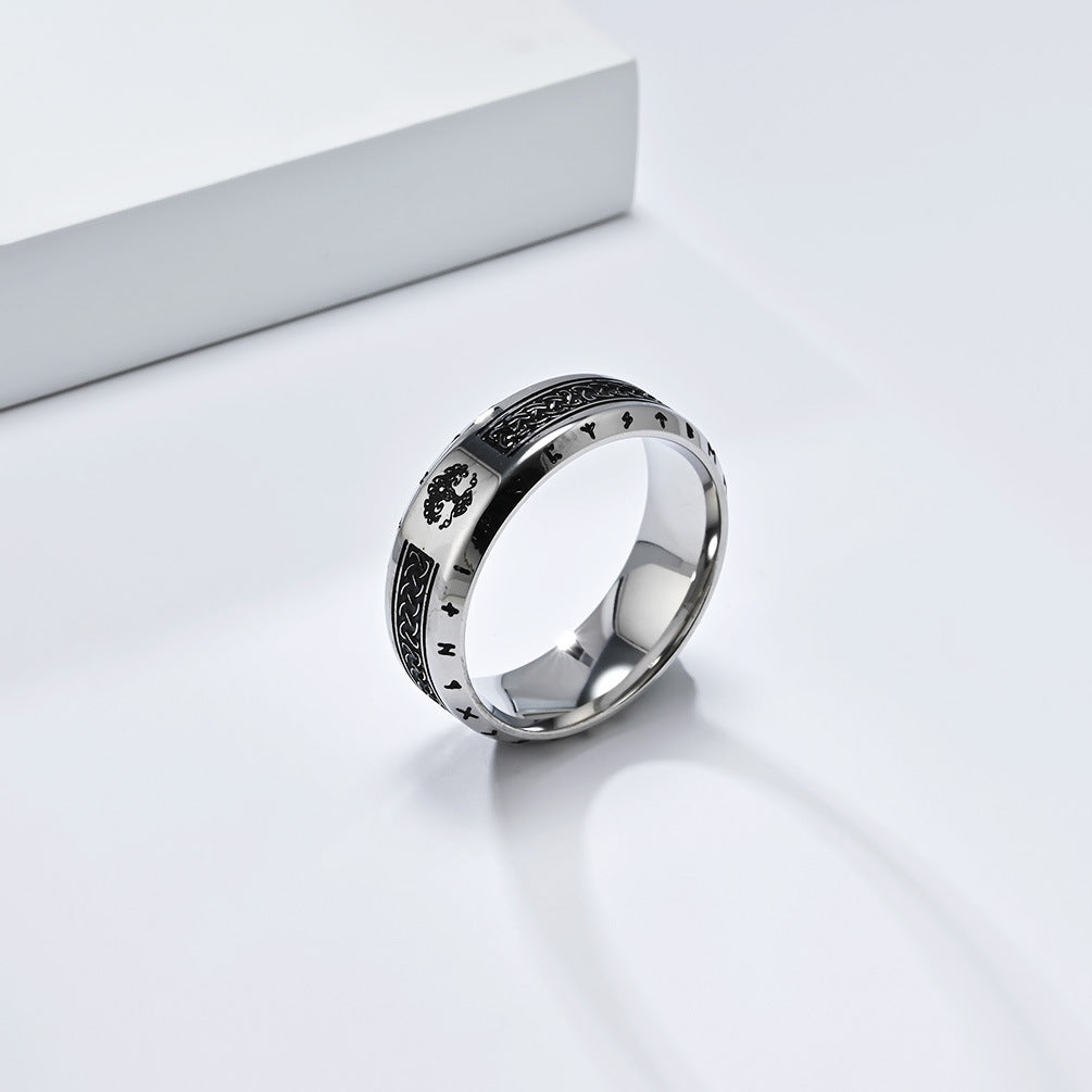 Wholesale Tree of Life Stainless Steel Ring