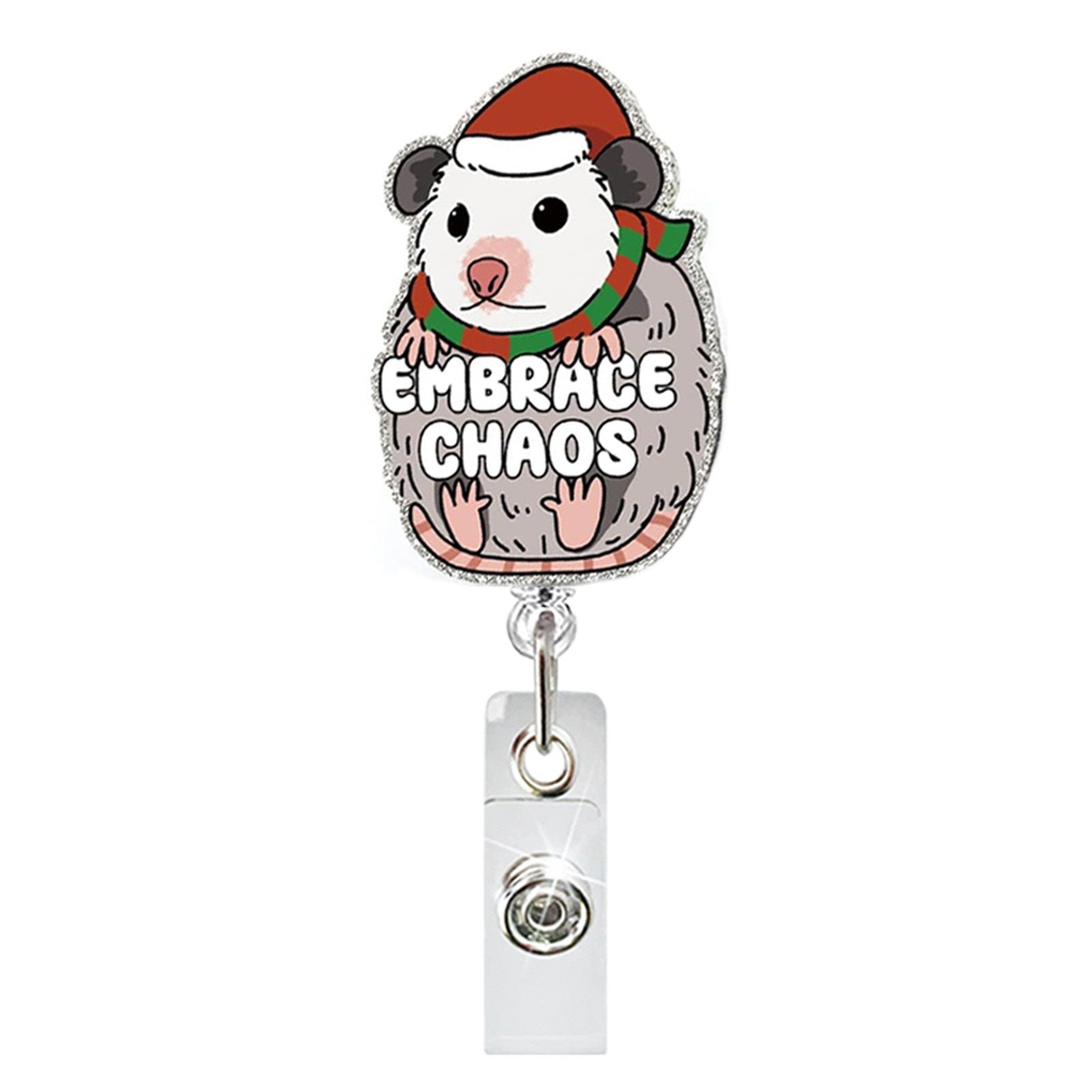 Wholesale Christmas Cute Animals Badge Reels