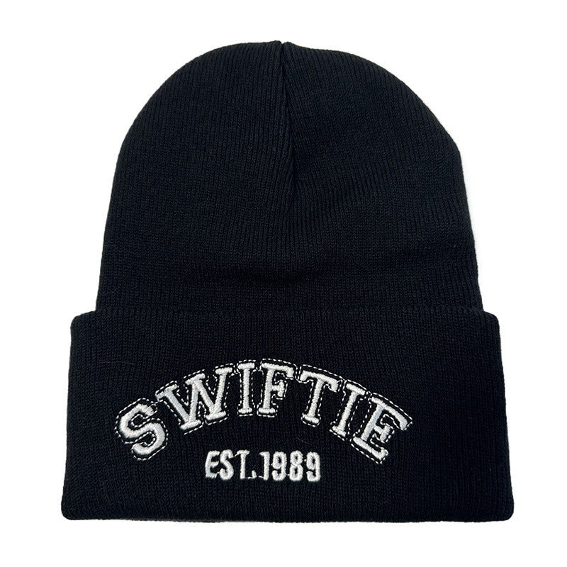 Wholesale Embroidered 1989 Letter Beanie