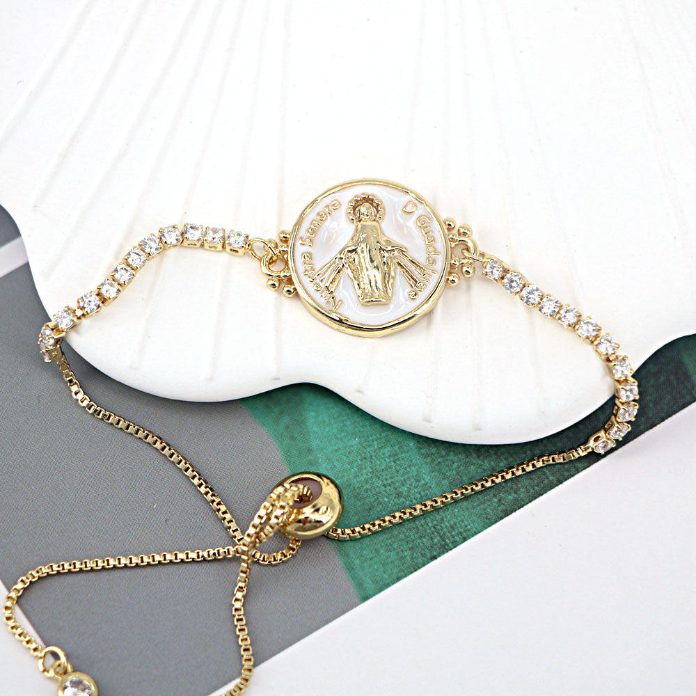 Wholesale Copper Micropaved Zirconia Bracelet