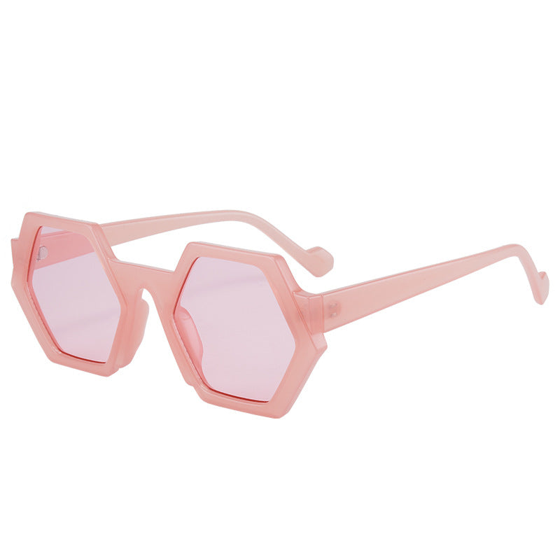 Wholesale of New Polygonal PC Retro UV Sunglasses
