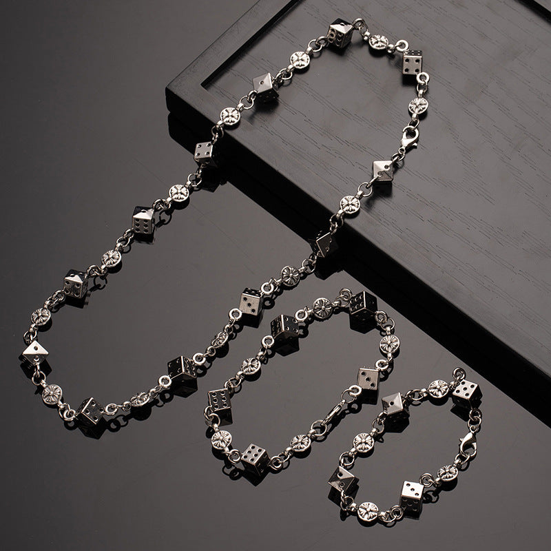 Wholesale dark punk style waist chain hip-hop accessories