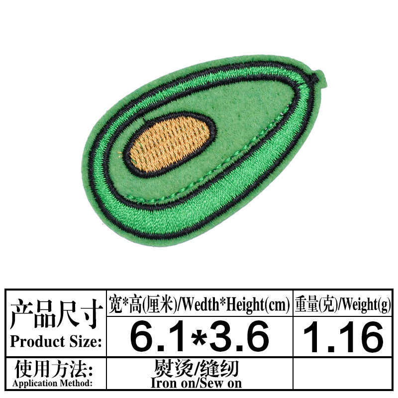 Wholesale Chic Embroidered Cloth Patches For Clothing Repair Decorative Applique Badges DIY Sewing Craft Supply Gift