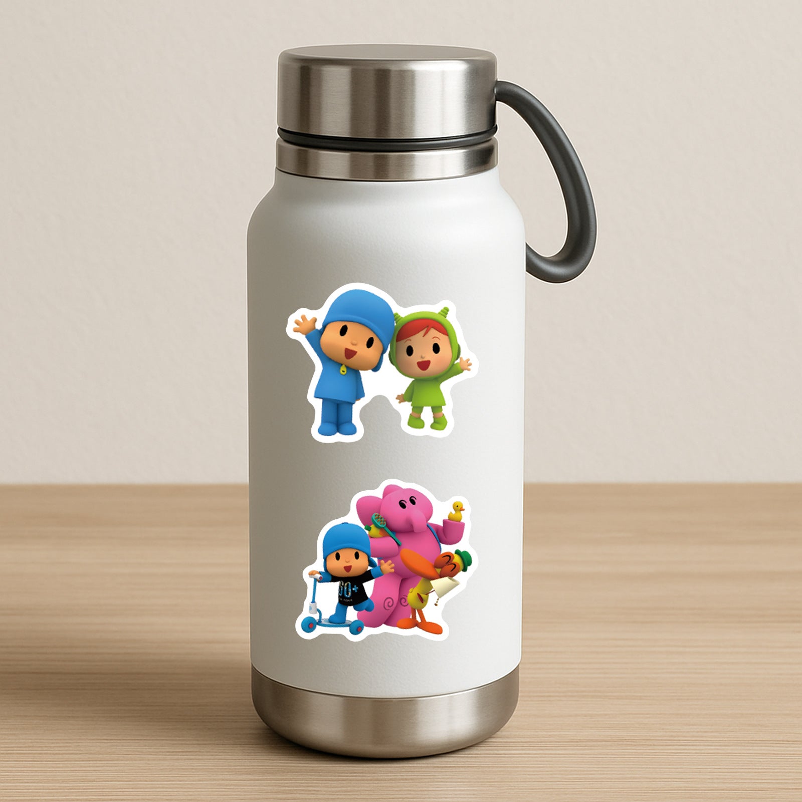 Wholesale 55 Cute Cartoon Animated Waterproof Vinyl Stickers