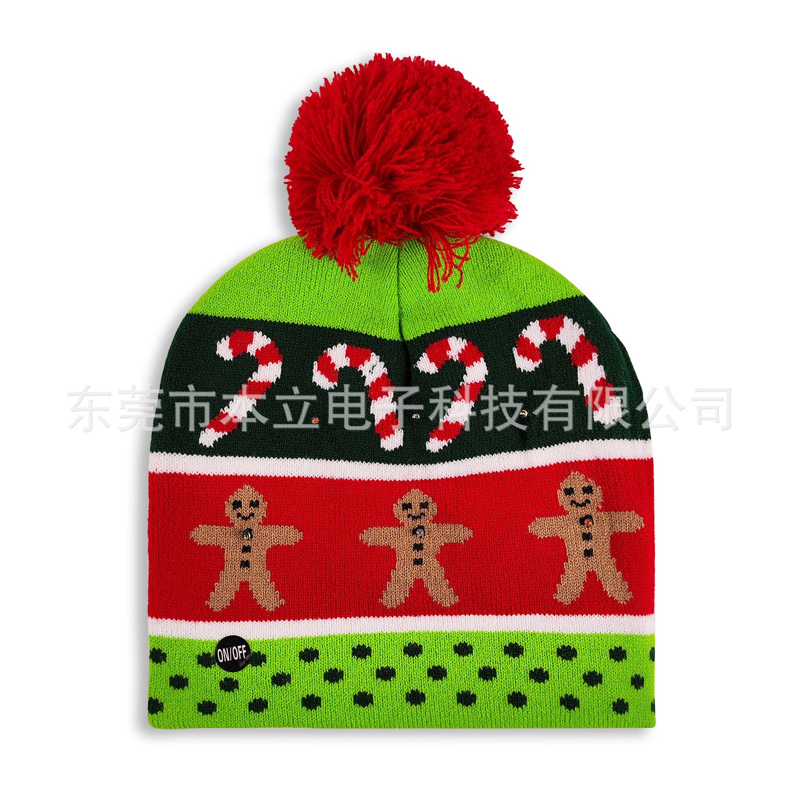Wholesale  10pcs Winter Knitted Hat  Christmas Party Led Light Hat special