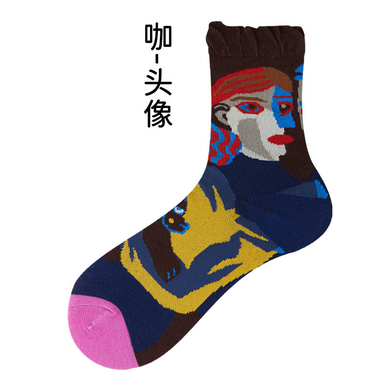 Wholesale British Style Polyester Cotton Socks