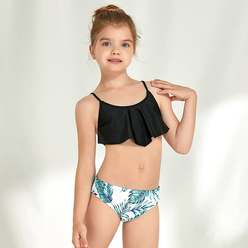 Los niños al por mayor dividen trajes de baño sin respaldo