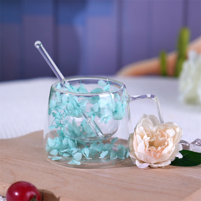 Wholesale Double-layer Universal Creative Plant Flower with Straw Cup
