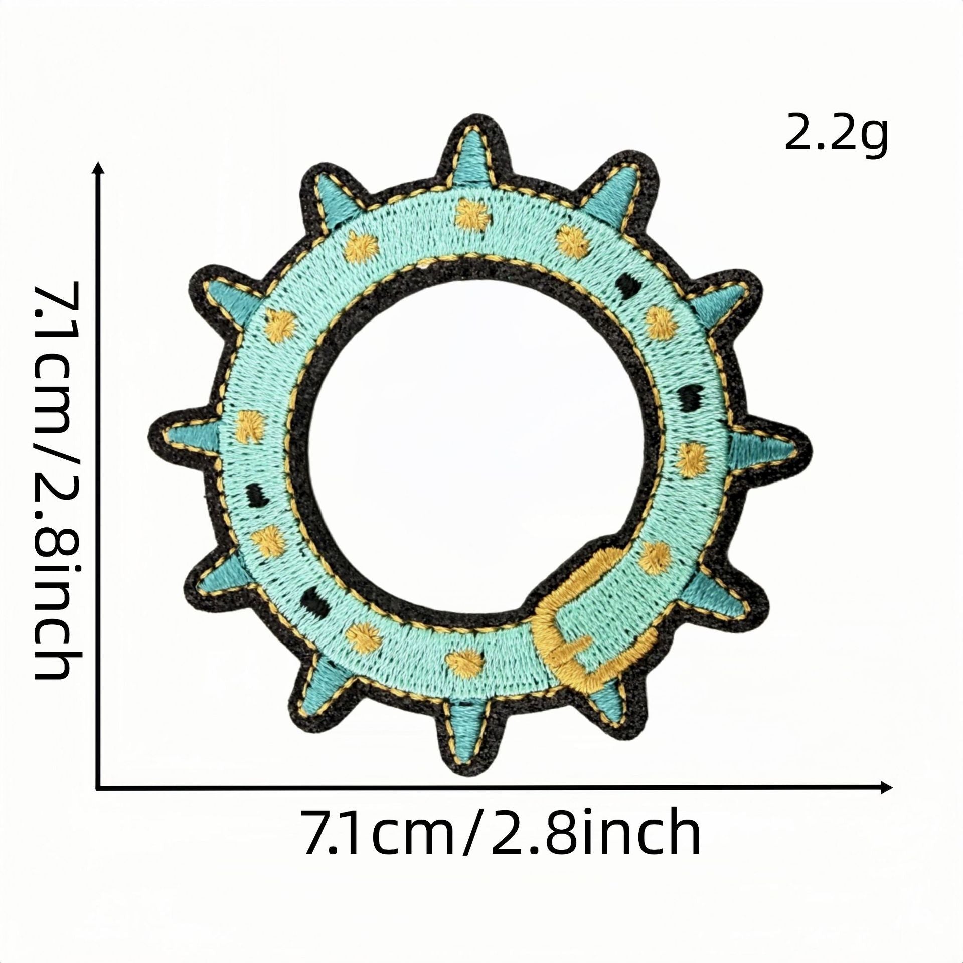 Wholesale Turquoise Western Cowboy Embroidered Iron On Patches Leopard Bow Plaid Heart Designs DIY Decorative Accent For Shoes Hats Everyday Use