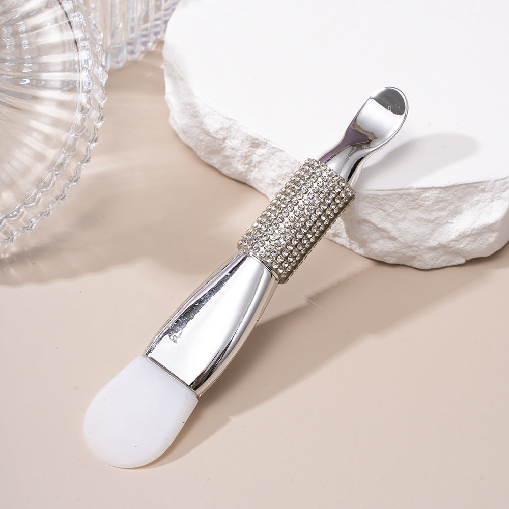 Wholesale Explosions mask brush silicone film rod soft hair facial beauty tools wholesale double head with scoop mud film brush