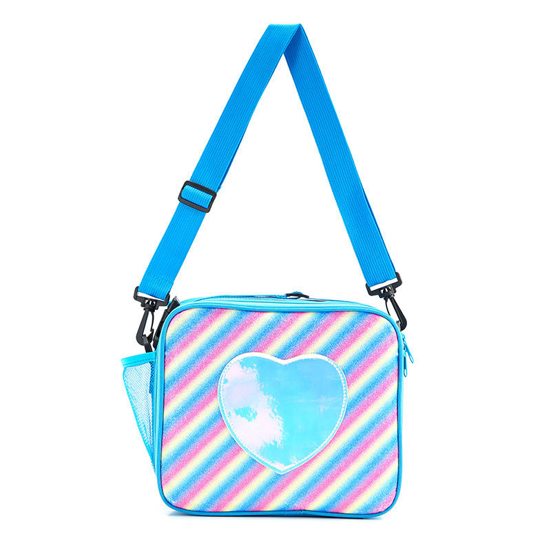 Wholesale Polyester Laser Single Shoulder Picnic Lunch Bags