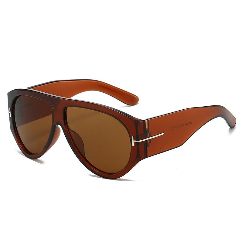 Wholesale pilot-style oversizede sunglasses Women Sunglasses
