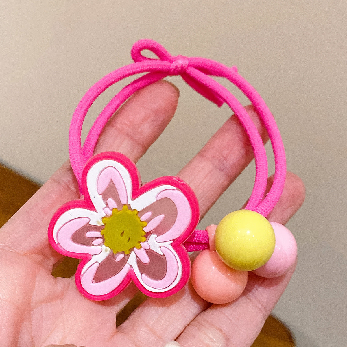 Wholesale Children' s high elastic cute rubber band hair tie