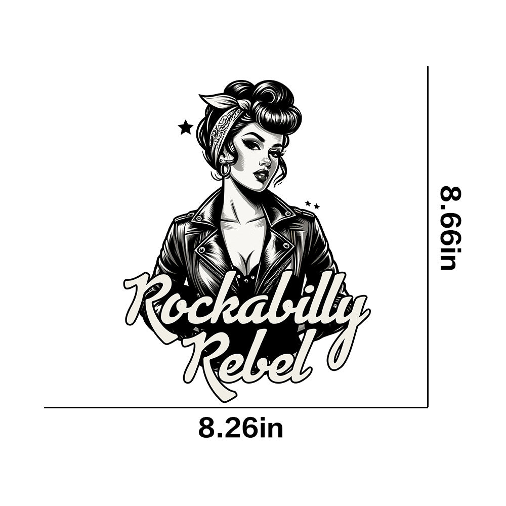 Wholesale 10pcs Retro poster girl UV DTF Ready to Press Transfers Wraps