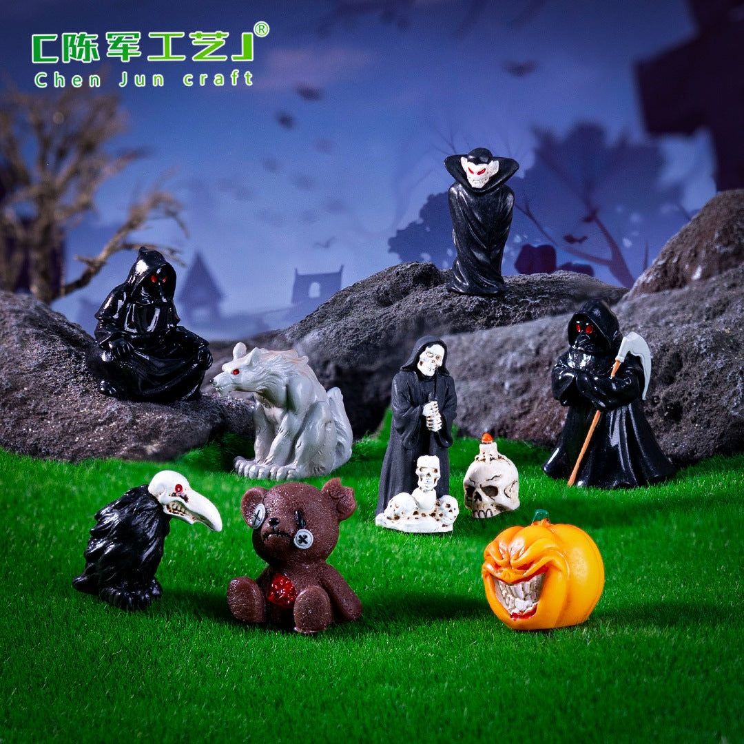 Wholesale  Vampire Resin DIY Miniature Figurine Decorative Accent
