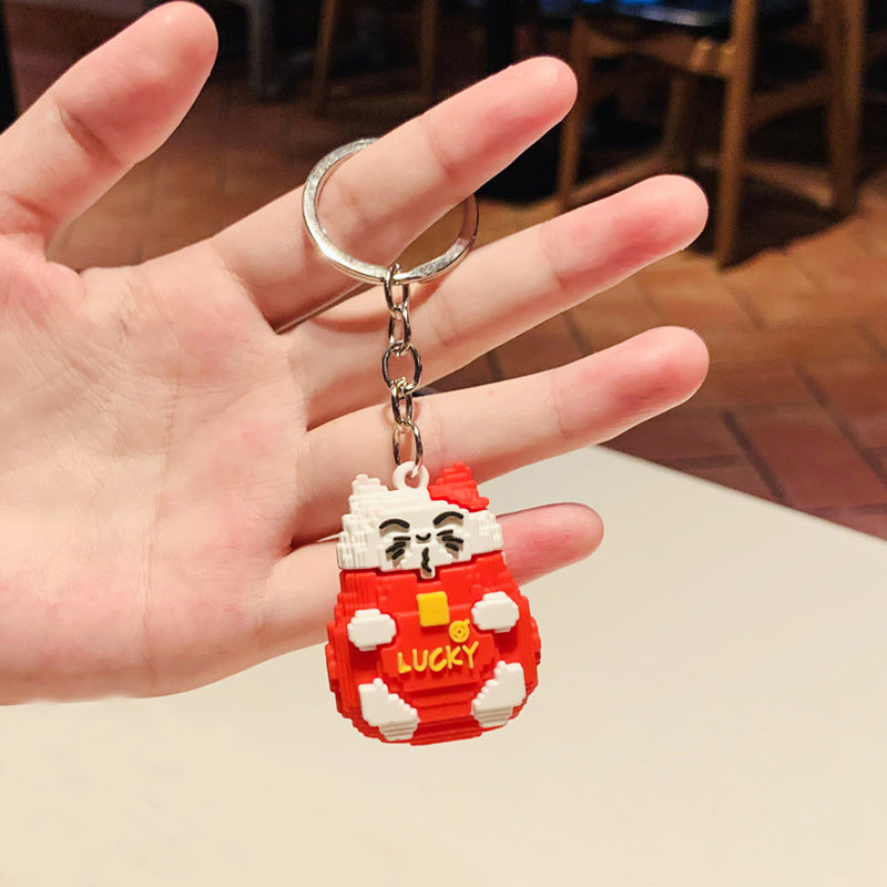 Wholesale PVC Cat Keychains