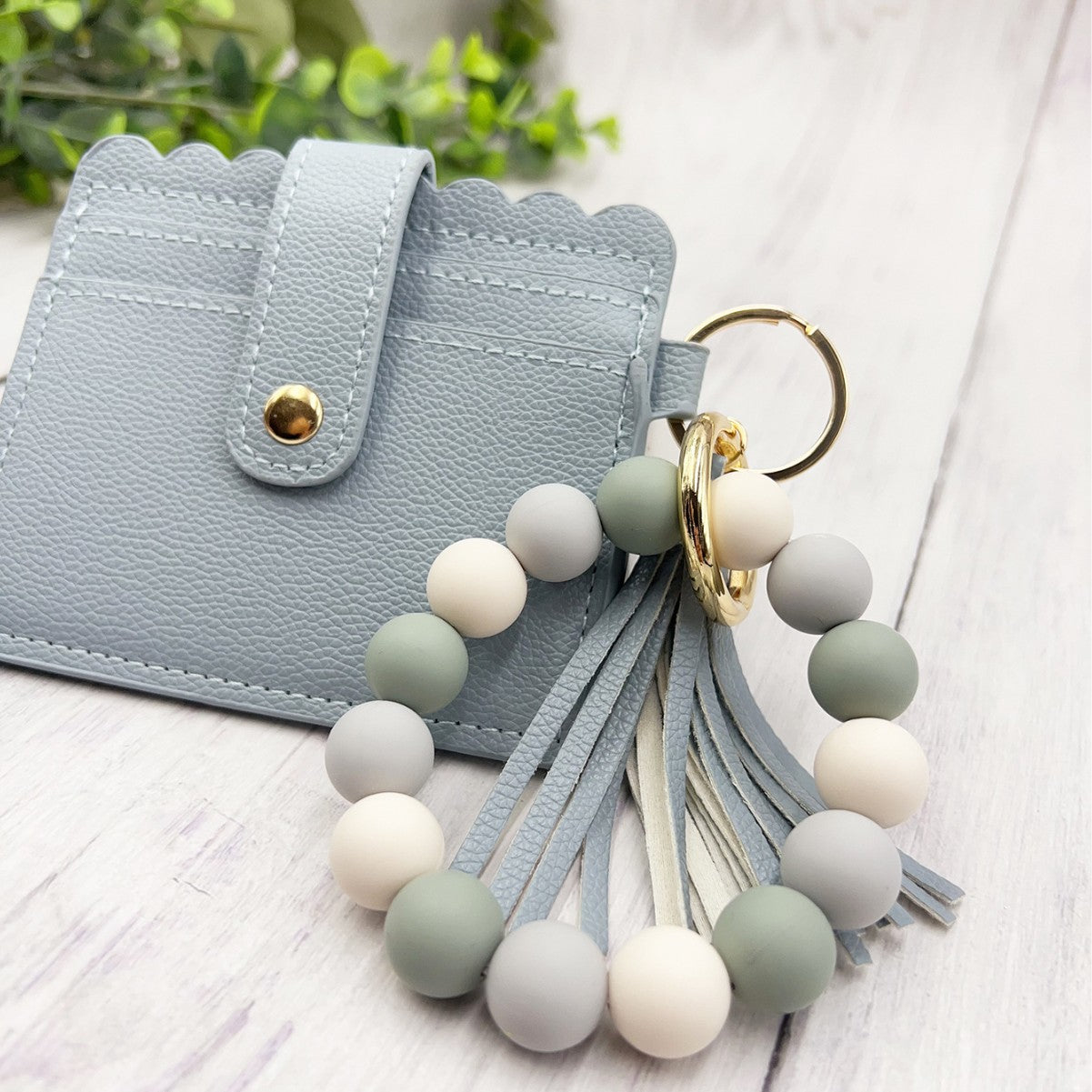 Wholesale Silicone Bead Bracelet Card Bag Solid Color Silicone Bead