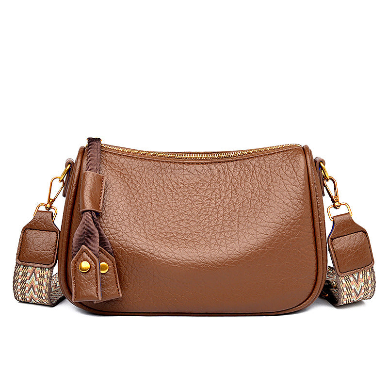 Wholesale Vintage Crossbody Bag with Wide Strap