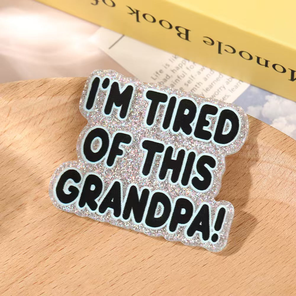 Wholesale 10pcs Alphabet animal cartoon Acrylic Flatback