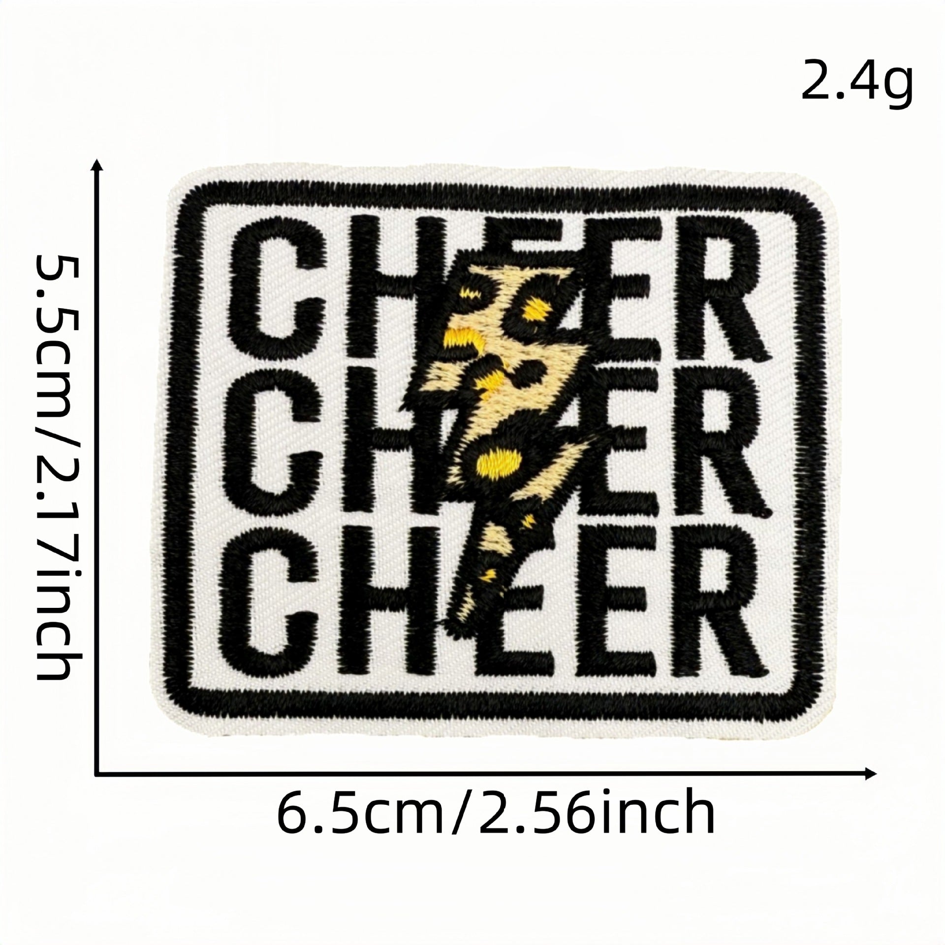 Wholesale Trendy Cartoon Rugby Embroidered Iron On Patches Leopard Print Decorative Applique DIY Craft Accessory