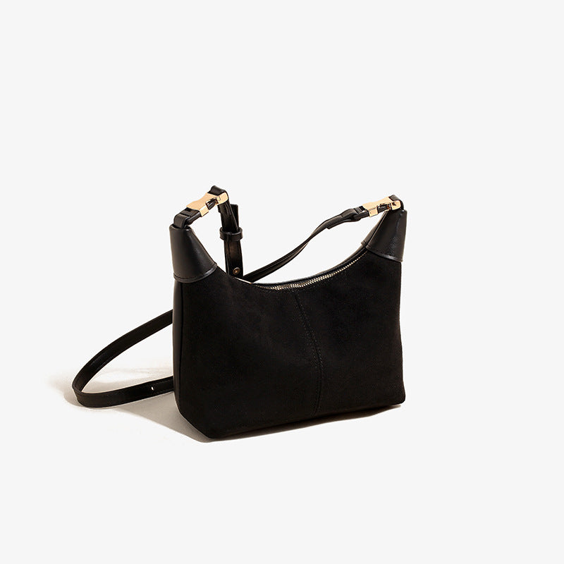 Wholesale Winter Single Shoulder Crossbody Bags Retro PU Suede Tote Bag