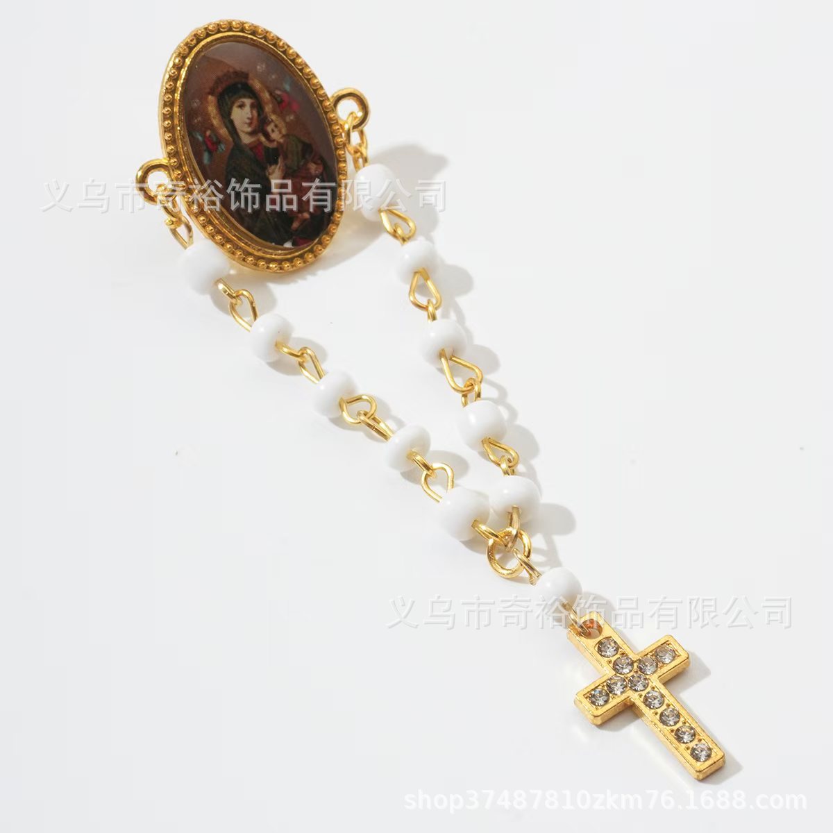 Wholesale 10pcs/pack brooches with different patterns,  cross,  baptism,  religion