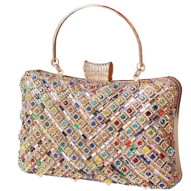 Wholesale Diamond Dinner Nylon Handbags