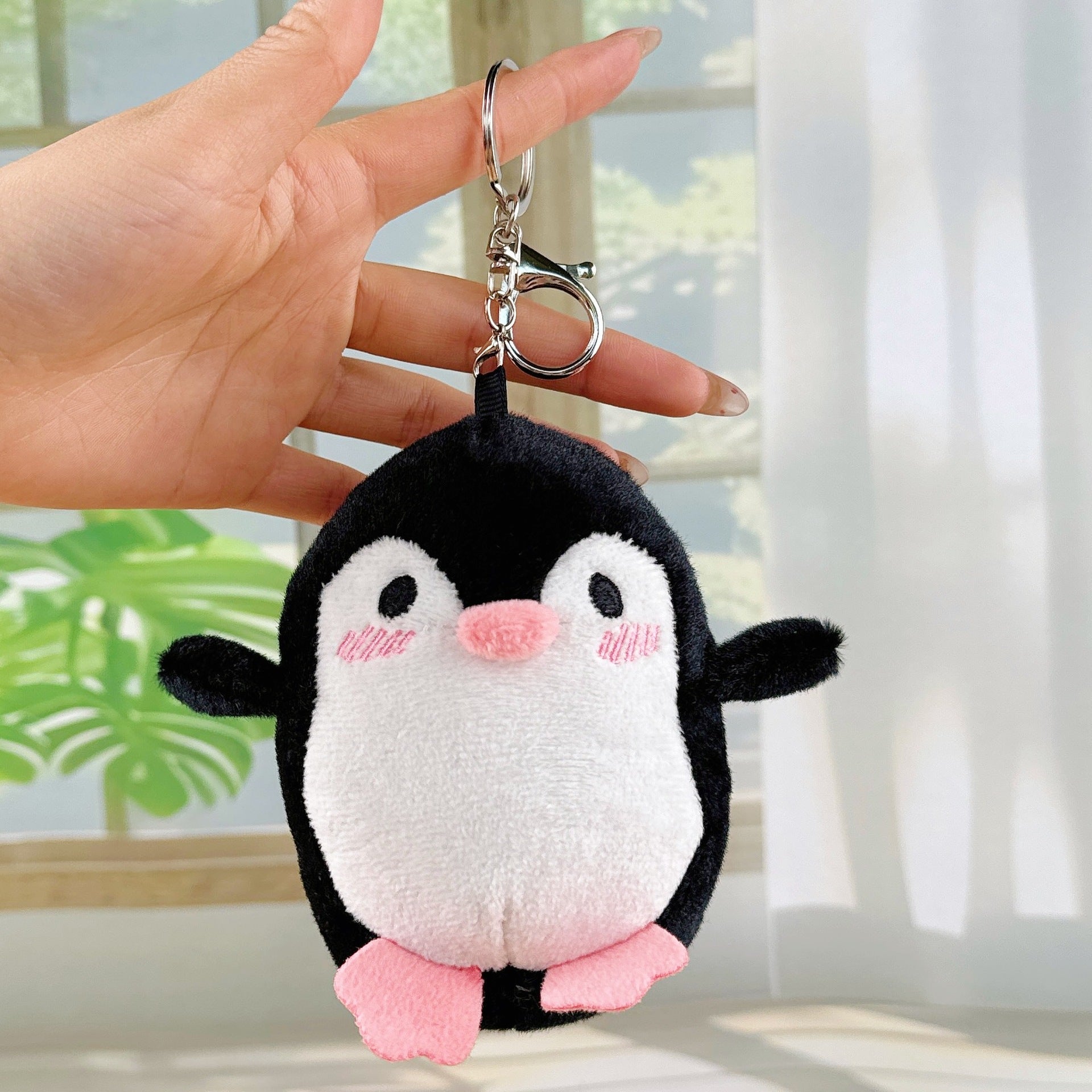 Wholesale  Cartoon Penguin Doll Pendant Cute Little Penguin Plush Toy Keychain Pendant Bag Hanging Ornament Grasp Gifts