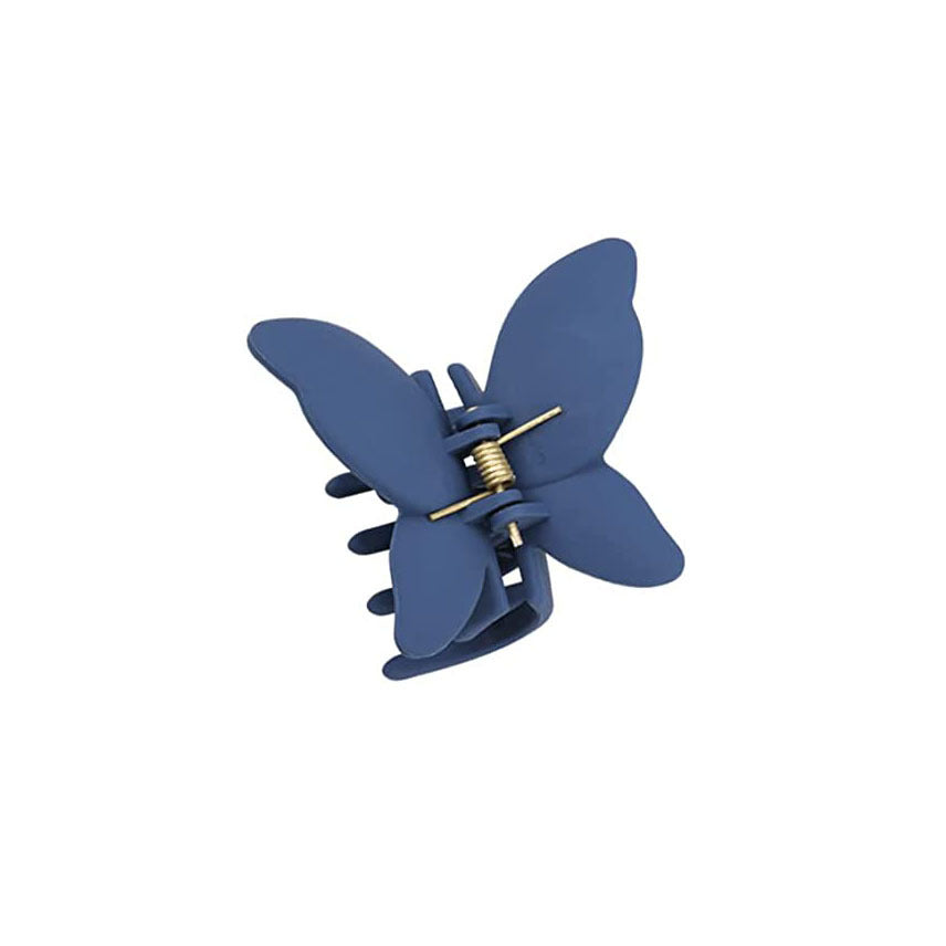 Wholesale Butterfly Frosted ABS Hair Clips