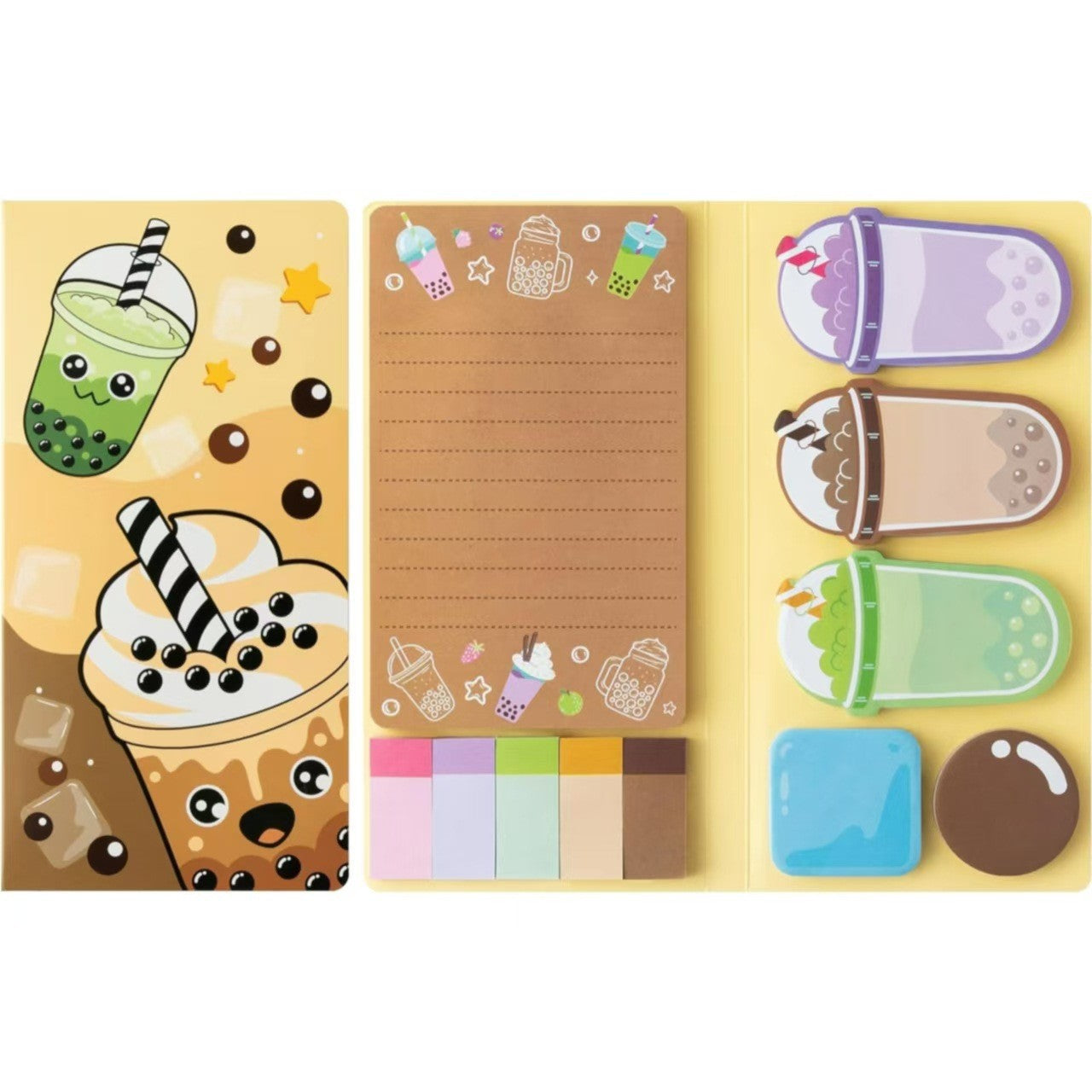Wholesale cartoon plant post-it note combination  note sticker