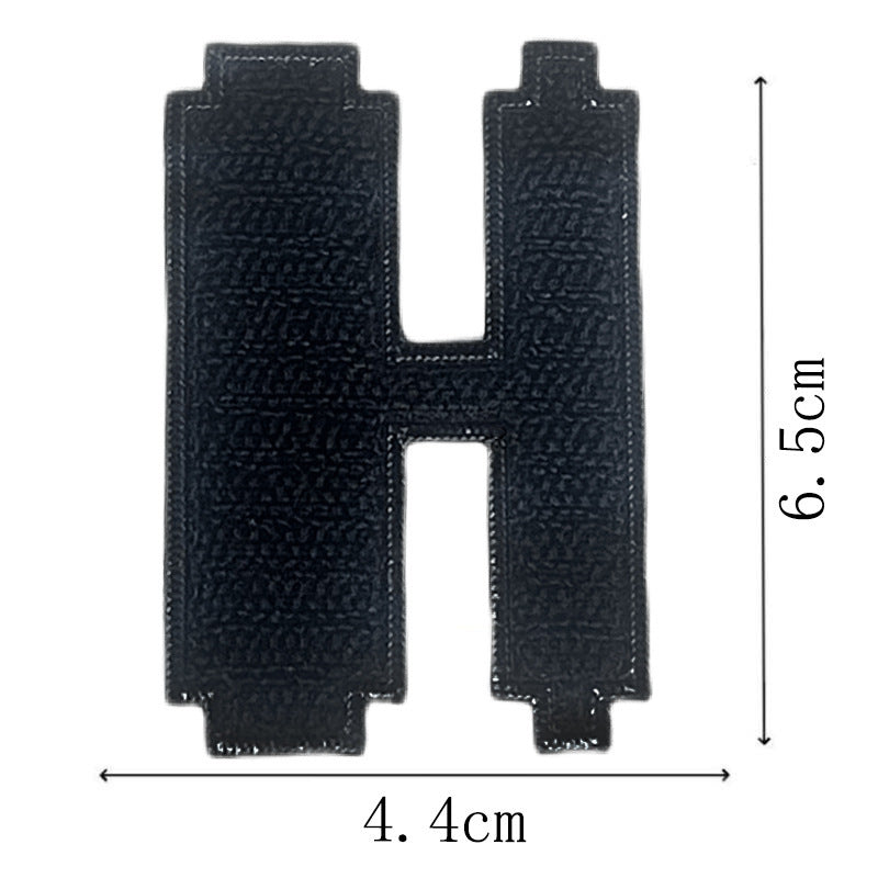 Wholesale Classic Black Embroidered Letter Patches Set Of 26 Adhesive Applique For Coat Repair DIY Craft Supply