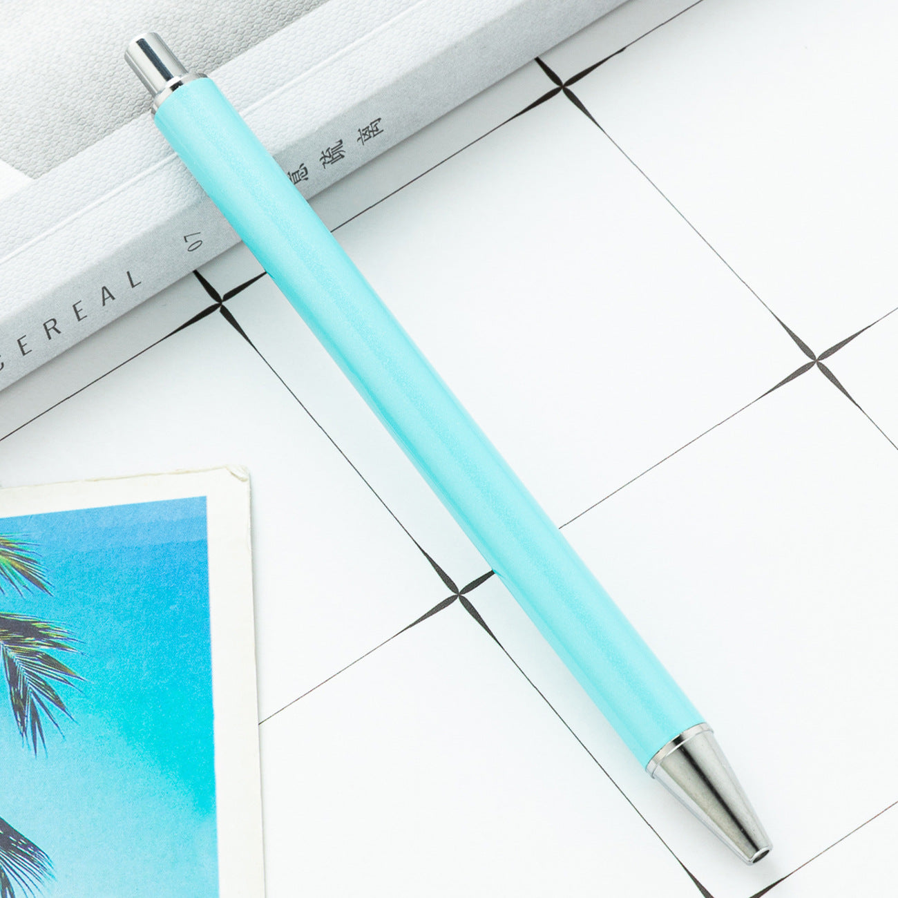 Wholesale Multi colored office stationery with metal pens