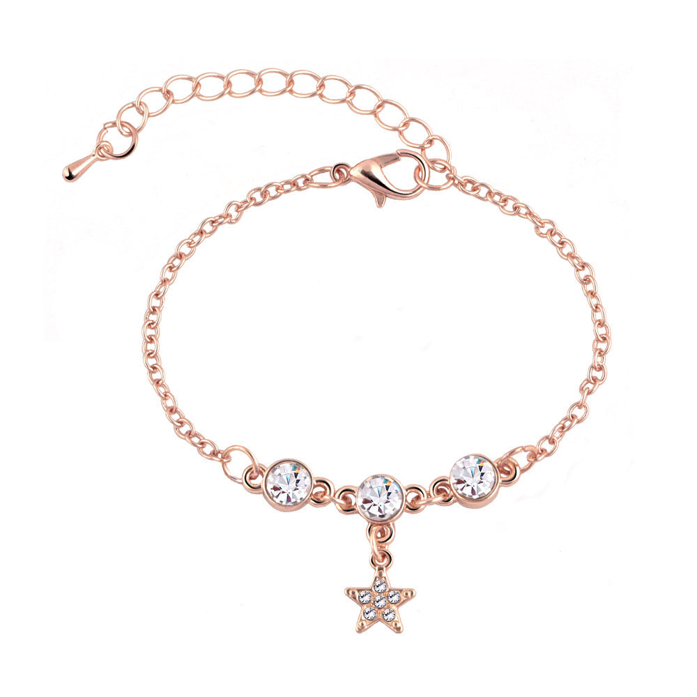 Wholesale Pentagram Simple Alloy Bracelet
