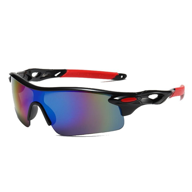 Wholesale PC Outdoor Cycling Color Film Reflective Explosion-proof Sunglasses