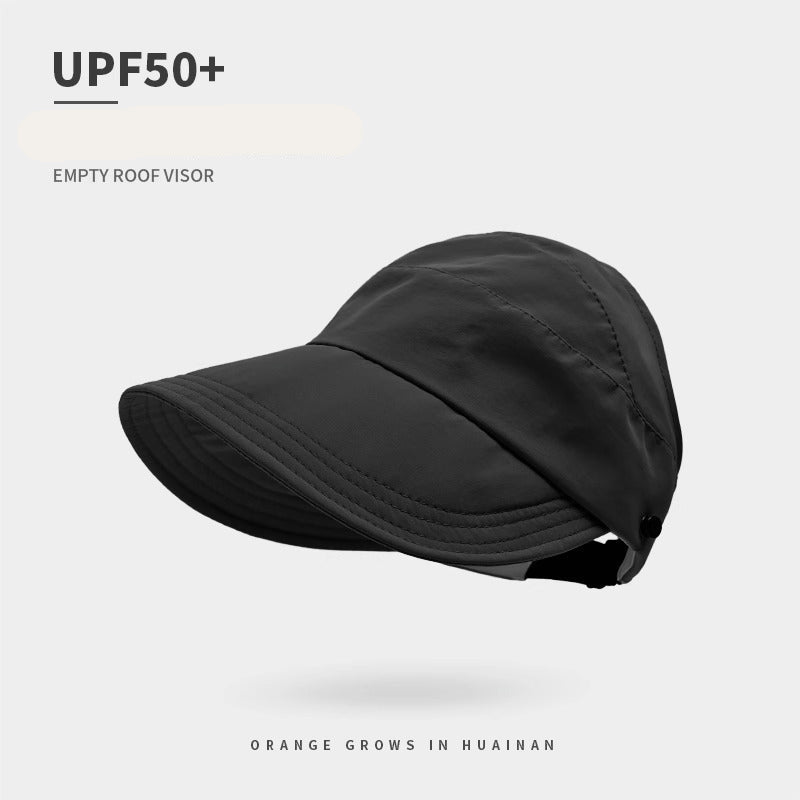 Wholesale Ponytail-able, hollow-top sun-proof cap