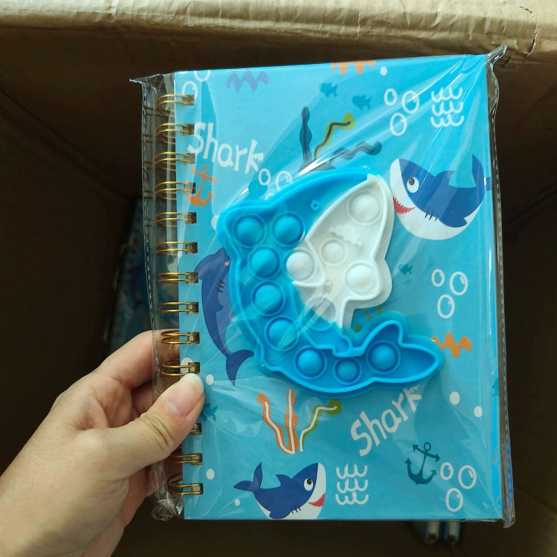 Wholesale cute cartoon coil notebook decompression notebook