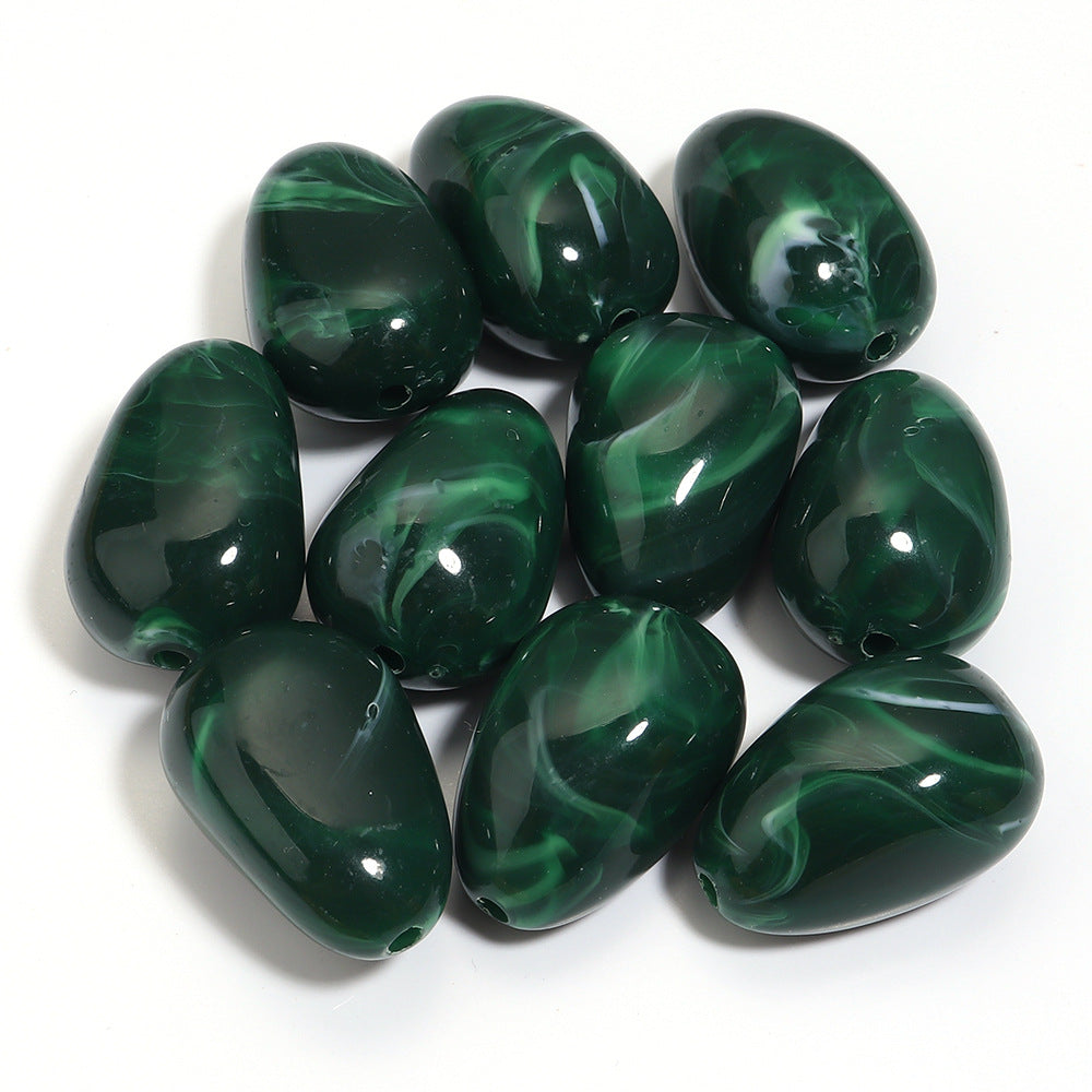 Wholesale 10pcs Cloud Straight Hole Beads  DIY  Accessories Beads