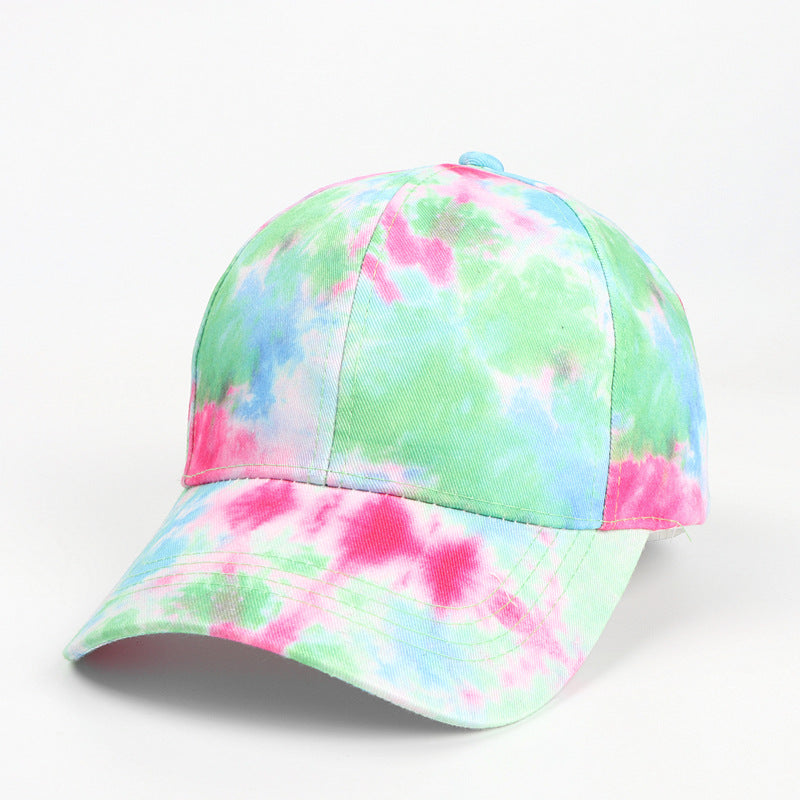Wholesale Cotton New Tie-dye Personality 3D Printing Pattern Baseball Cap
